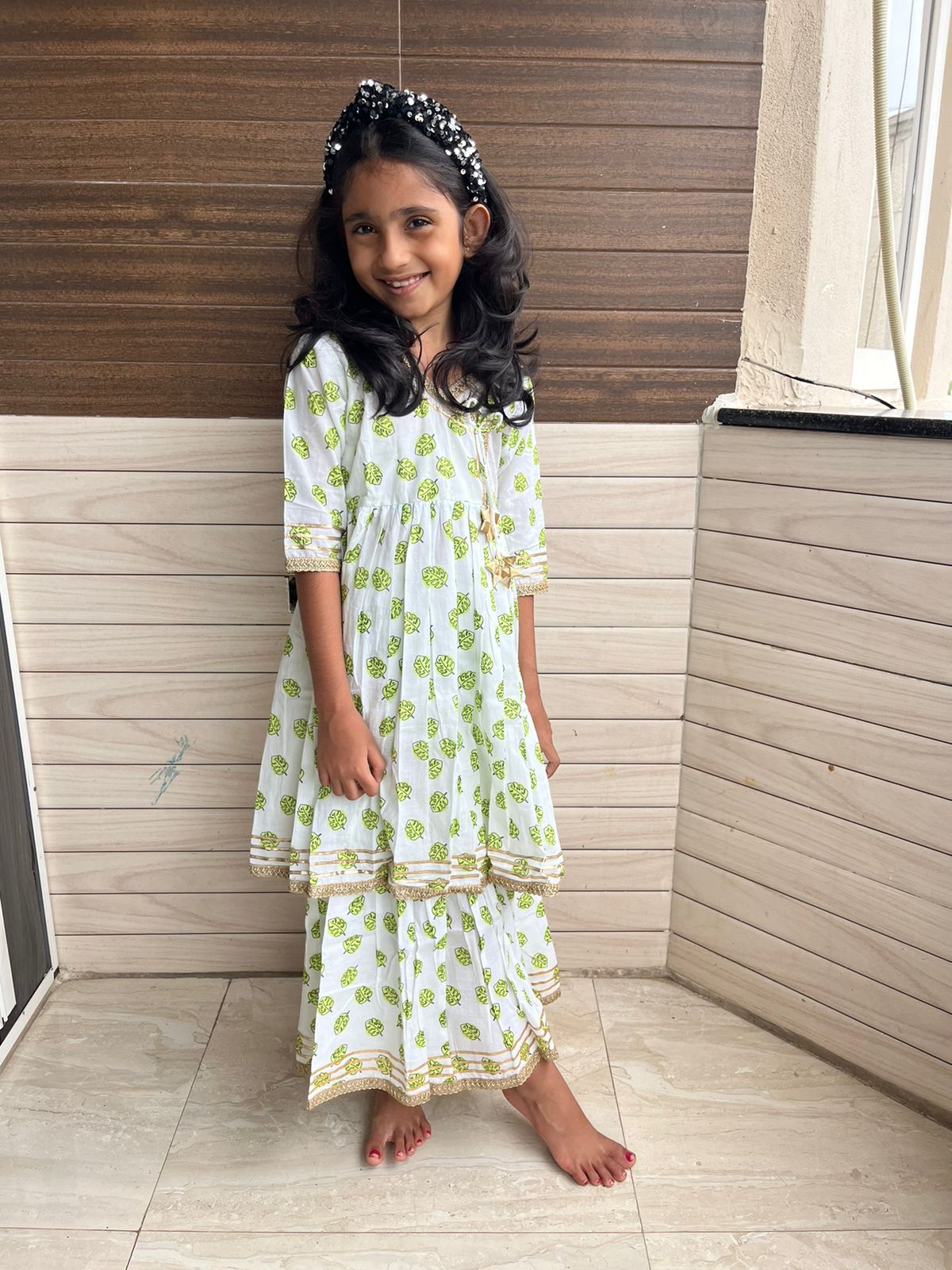 Neon Anarkali
