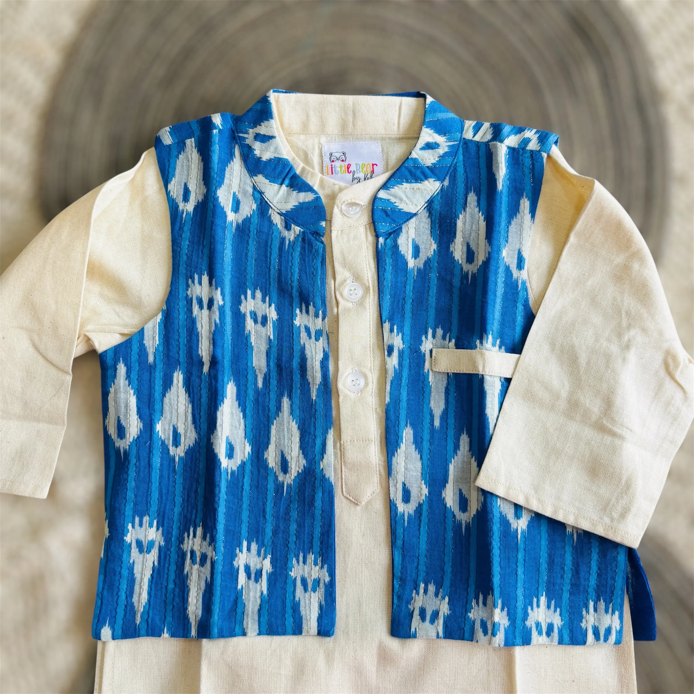 Amber Kurta Set - Blue
