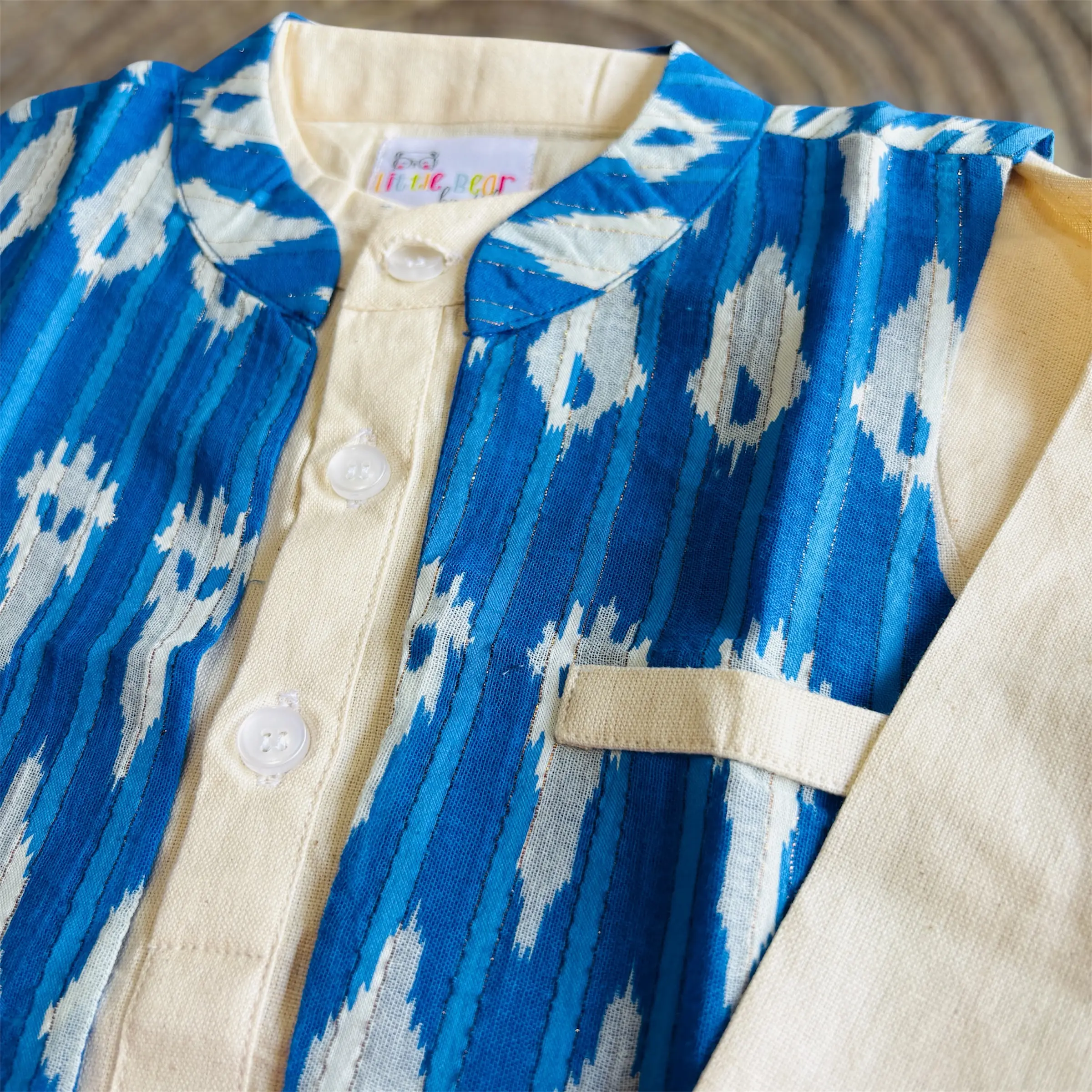Amber Kurta Set - Blue - Image 2